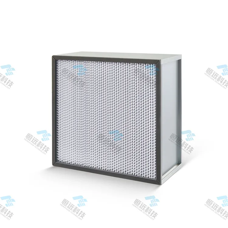 Filtro dell'aria ad alta efficienza con divisorio