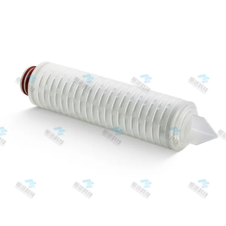 Elemento filtrante piegato in PP microporoso di alta qualità più venduto