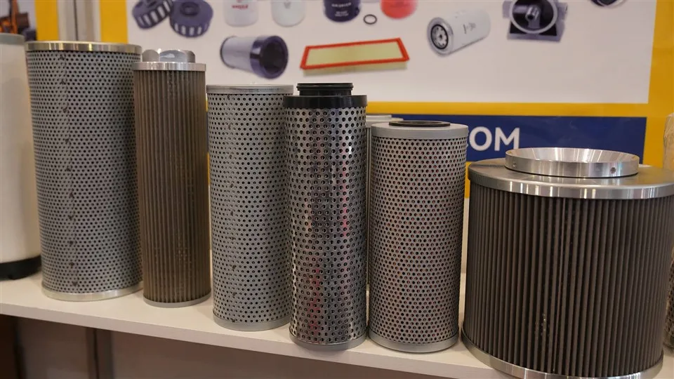 Elemento del filtro dell'olio idraulico del tubo di ritorno