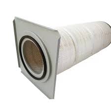 Elemento filtrante industriale anti- con cartuccia antipolvere per verniciatura a polvere