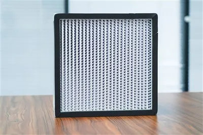 Attrezzatura personalizzata per filtri dell'aria con filtro Hepa 0 Filtro Hepa H13 H14 24*24 pieghettato al 99,99% da 0,3 micron adatto per ospedali e camere bianche