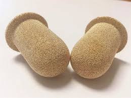 La cartuccia filtrante sinterizzata in polvere di rame