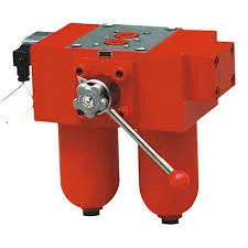 Il filtro ad alta pressione a doppia cartuccia