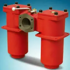 Il filtro per tubazioni ad alta pressione a doppia cartuccia